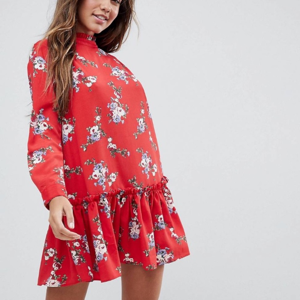 ASOS Floral Print Dress